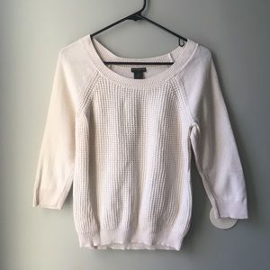 Ann Taylor off white sweater